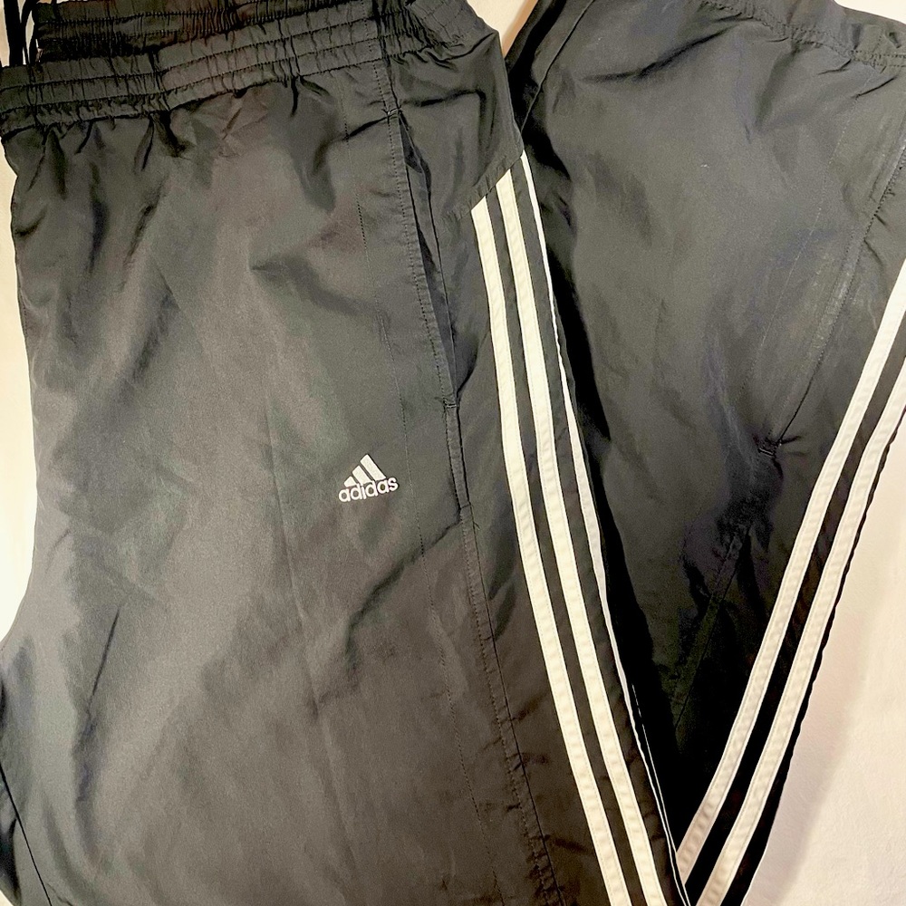 Men’s / Unsex Adidas Joggers 2XLg Black and White